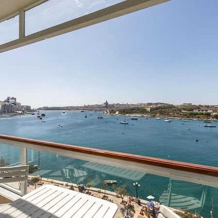 Stunning - Seafront 3-Bedroom 6Th Floor Sliema Kültér fotó